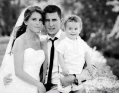 Yannis Hazard at his parents Eden Hazard and Notacha Van Honacker wedding in 2012.